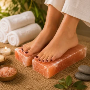 Pure Himalayan Salt Foot Therapy Blocks