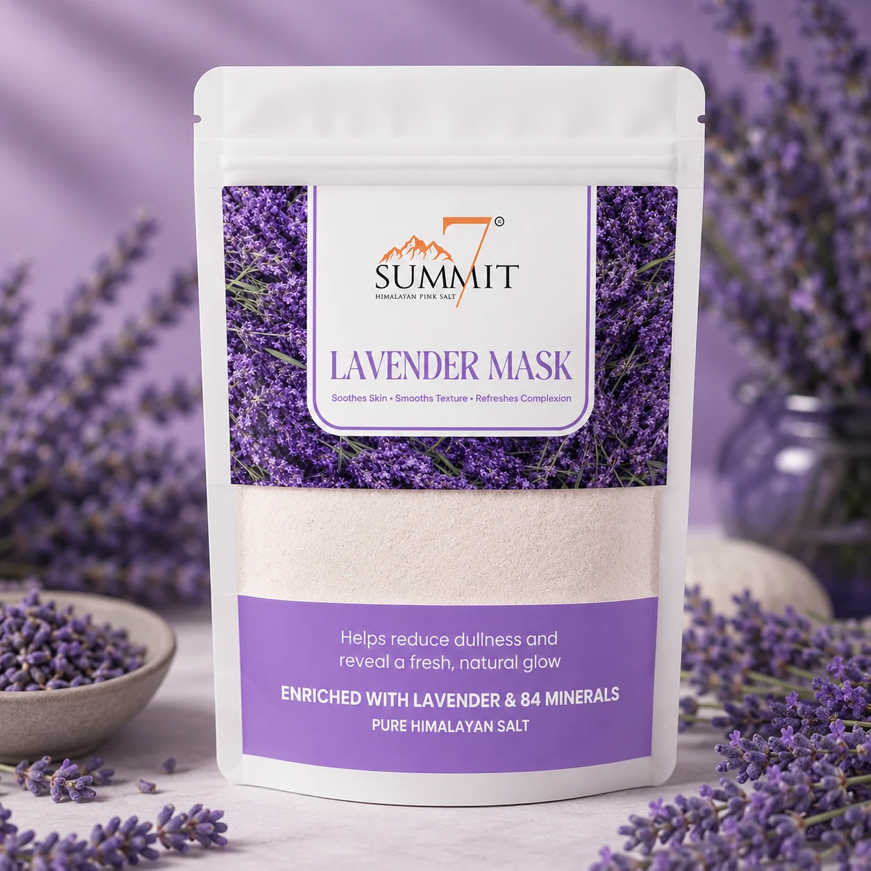 lavender mask