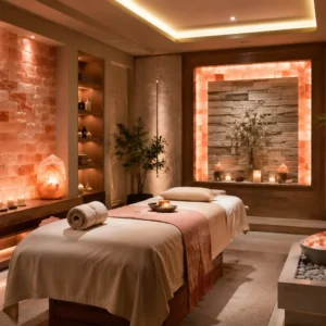 7 Summit Custom Himalayan Salt Cave & Spa Experience Room