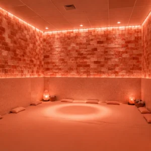7 Summit Custom Himalayan Salt Mat & Sound Healing Room