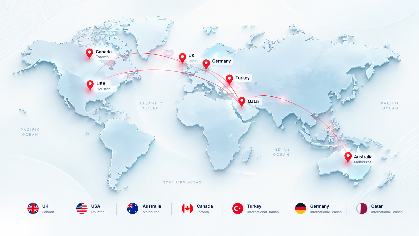 Global Reach Map